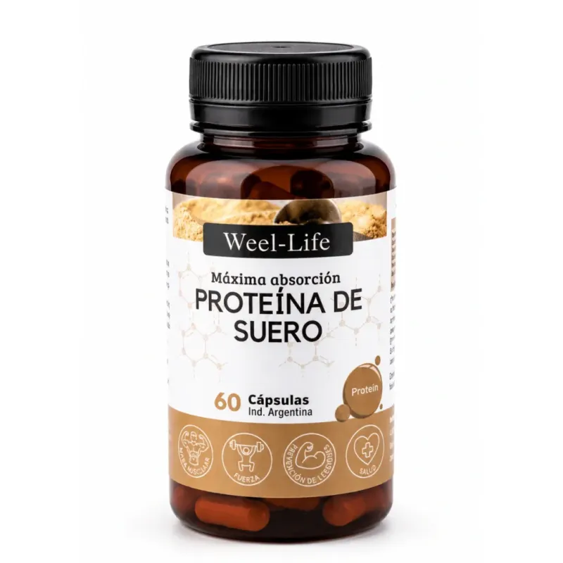 Proteina de Suero en cápsula