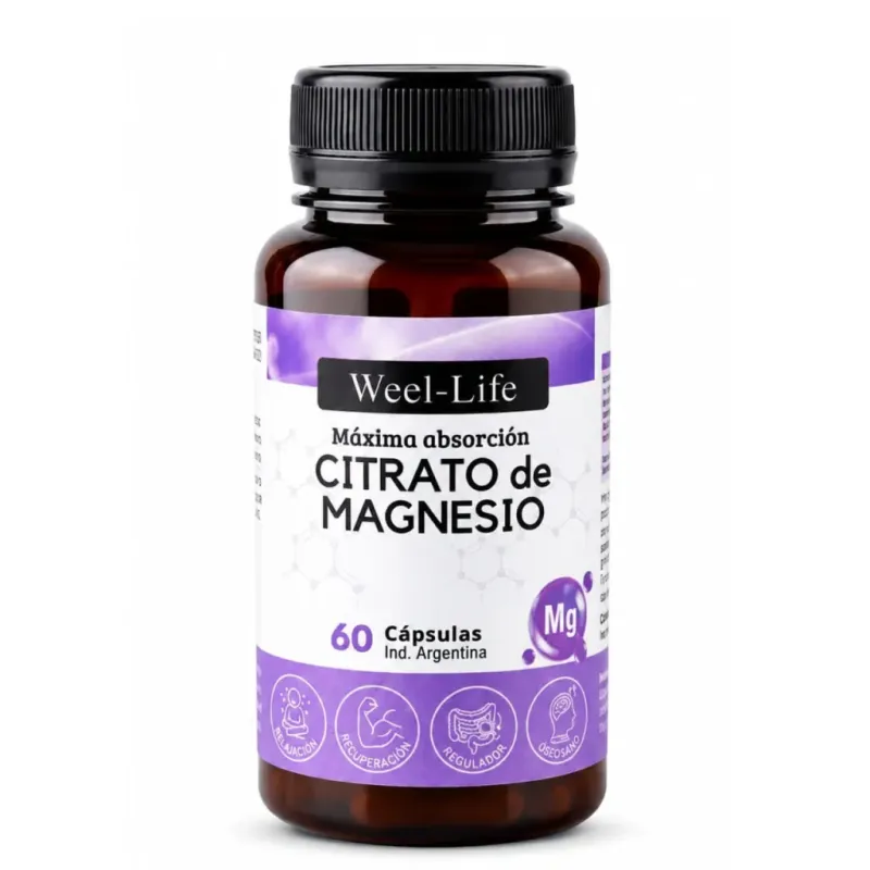 Citrato de Magnesio en cápsula