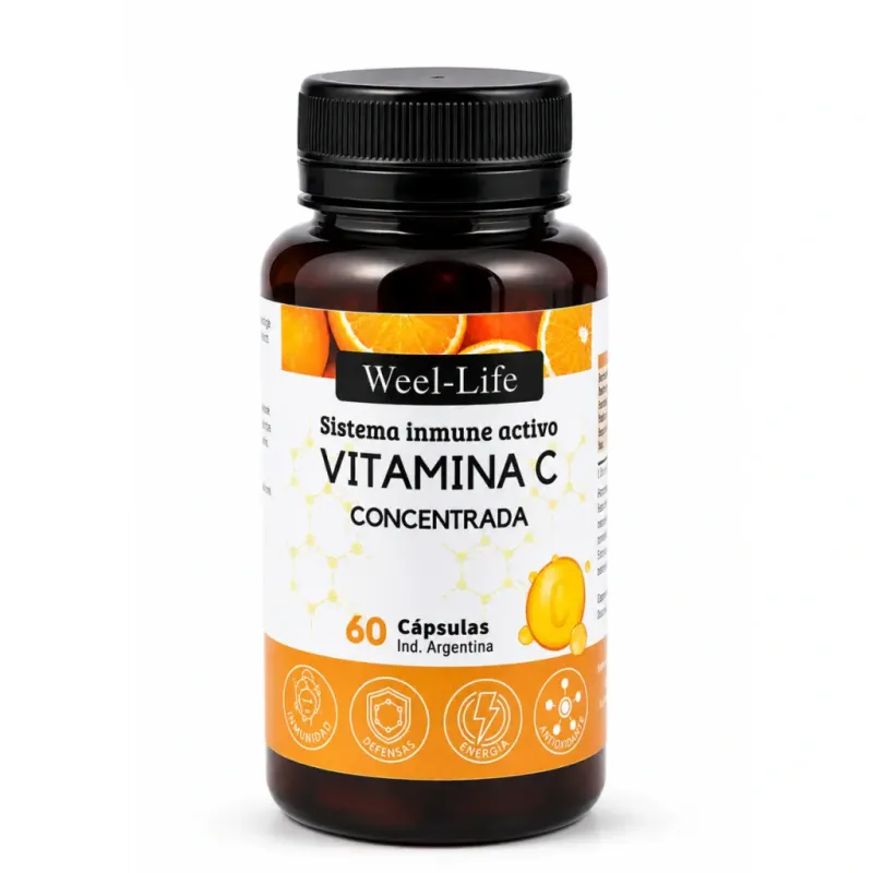 Vitamina C pura en cápsula