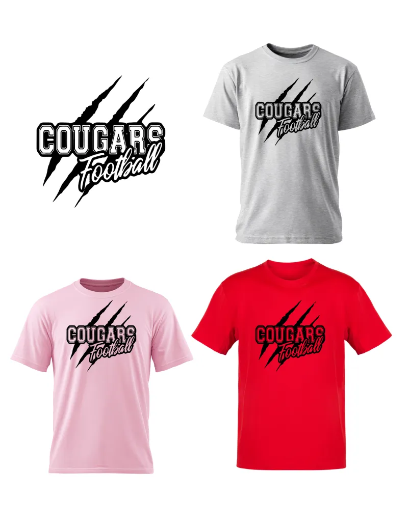 Cougar Tear football shirt