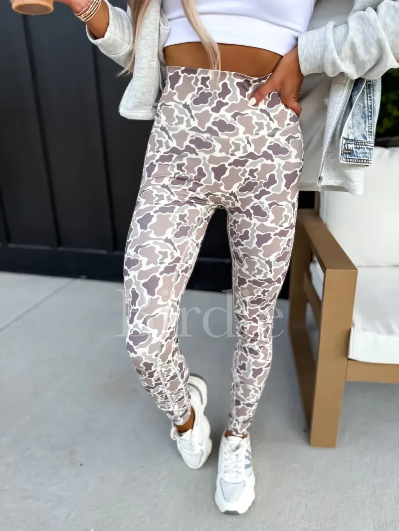 BIRDIE  DUCK CAMO LEGGINGS