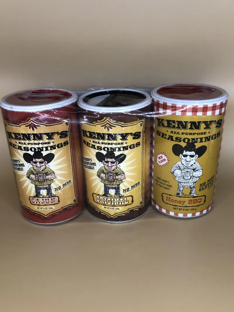Kenny's Seasoning, Pack of Three