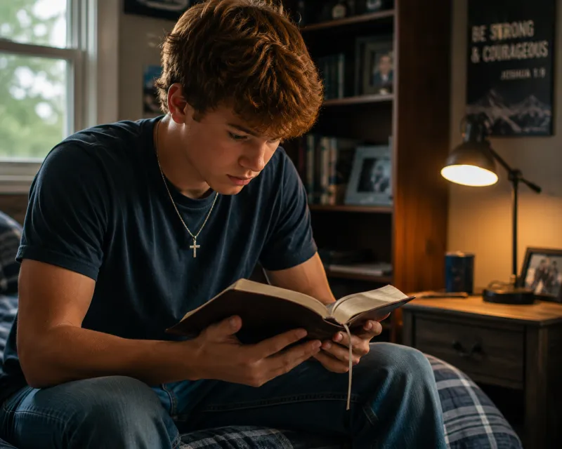 Bible in a Year, Youth Group, Scripture Memorization - Warrior Shepherd Journey/Servant