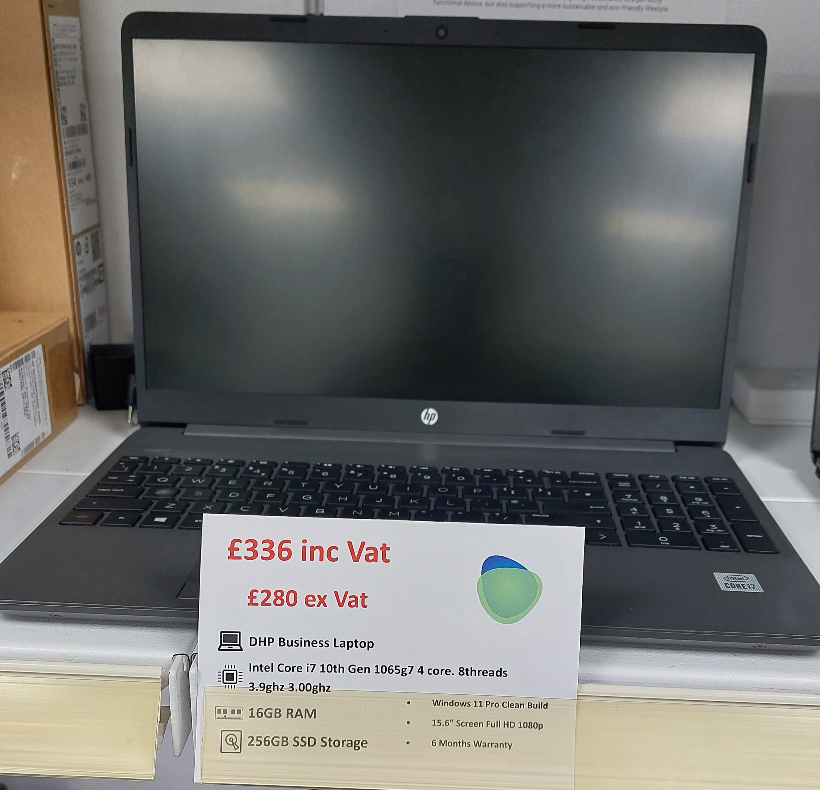 HP Business Laptop - £336.00