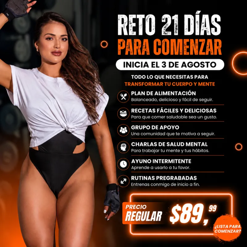 A. Reto de 21 Días - Agosto 3 2026