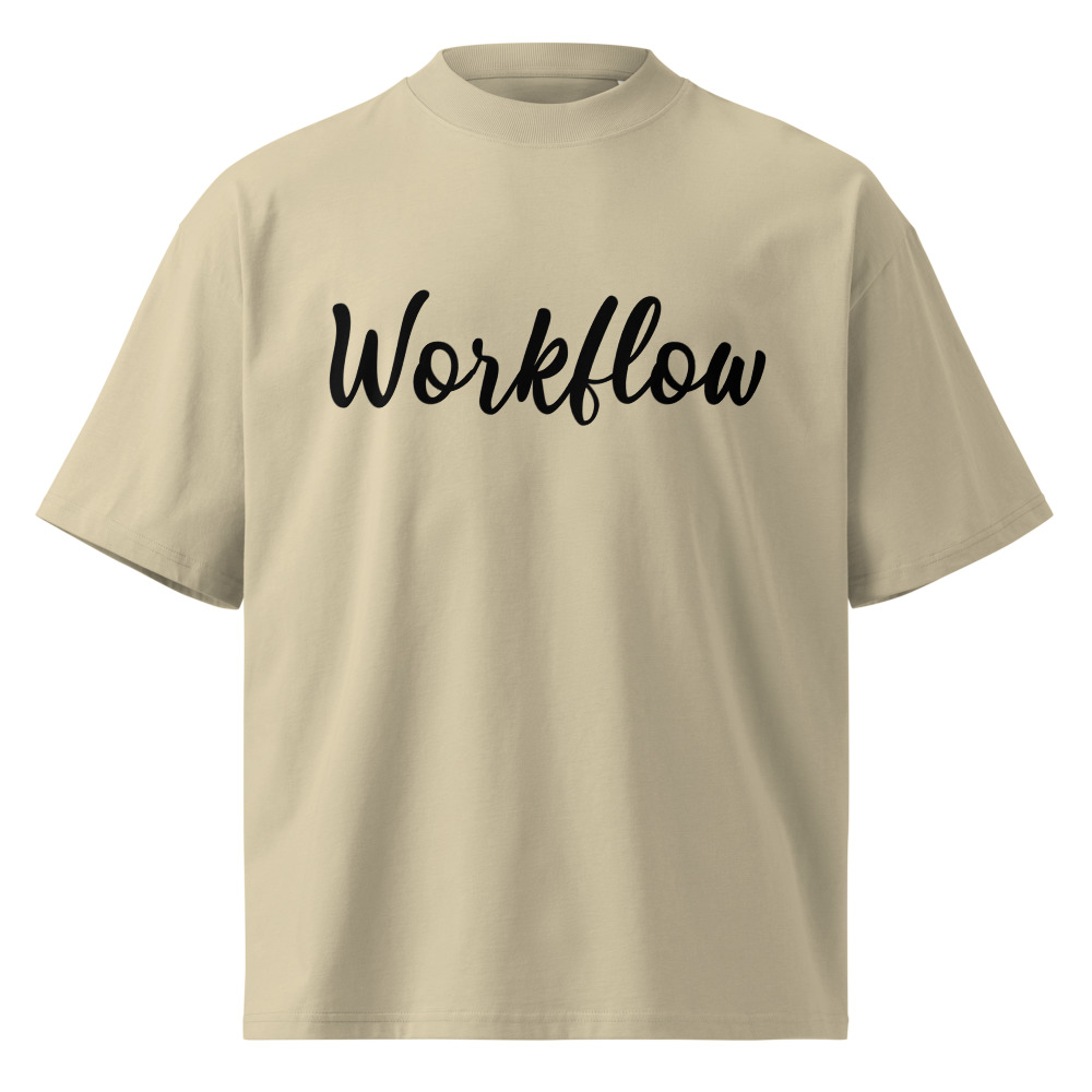 Workflow Unisex oversized t-shirt