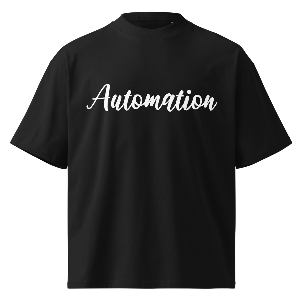 Automation Unisex oversized t-shirt