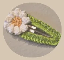 Daisy Clip Crochet Pattern