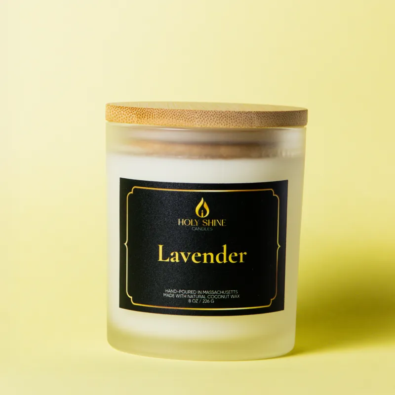 8 Oz Lavender Luxury Scented Candle
