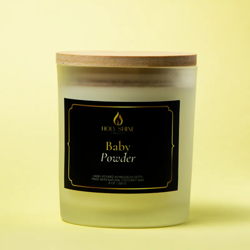 8 Oz Baby Powder Luxury Scented Candle