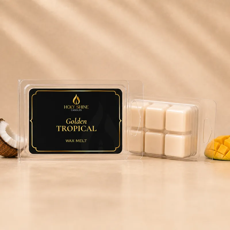 Golden Tropical Luxury Wax Melts