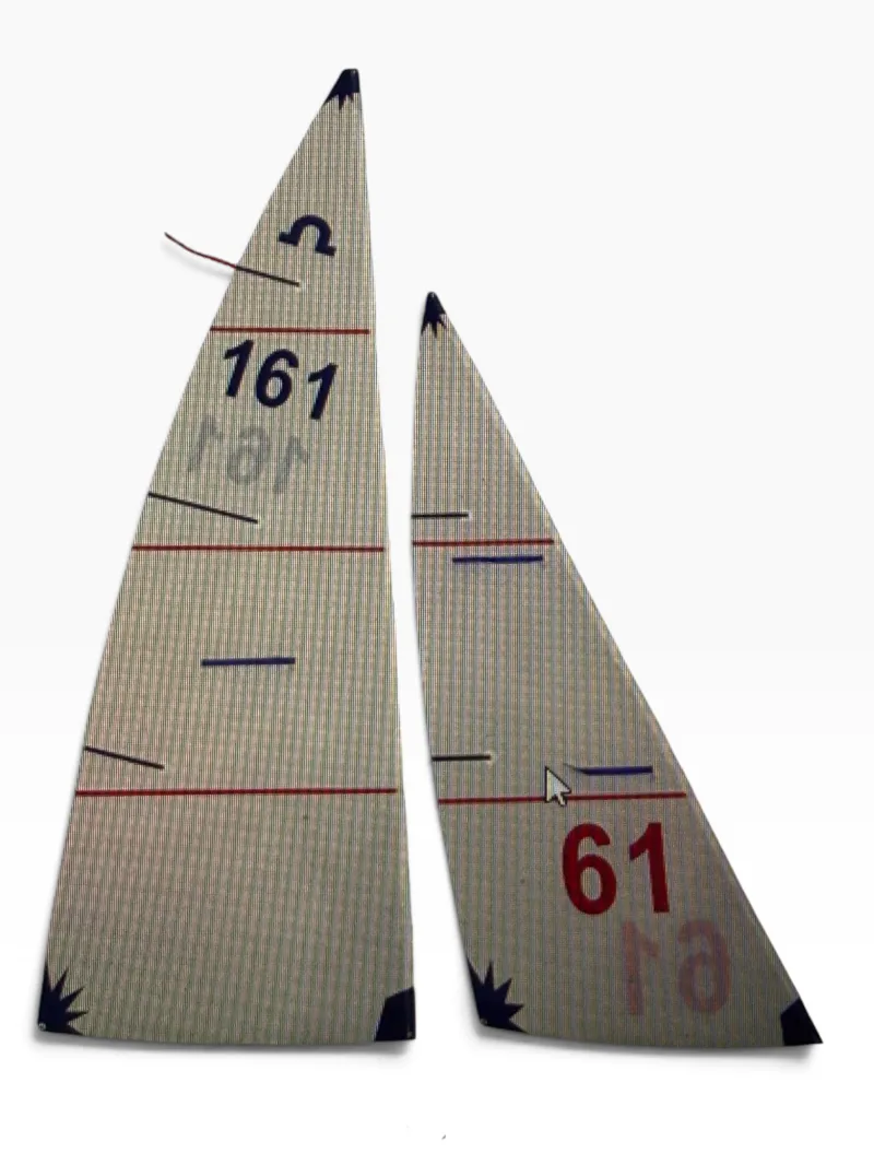 Soling 1M Dacron Sail Set (Main + Jib)