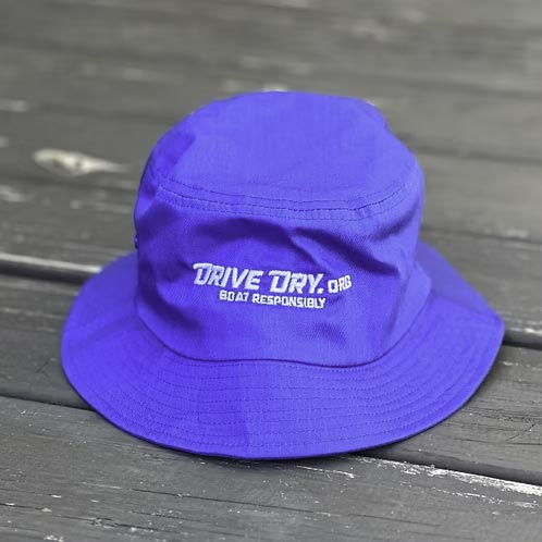 Drive Dry Bucket Hat (Blue/White)