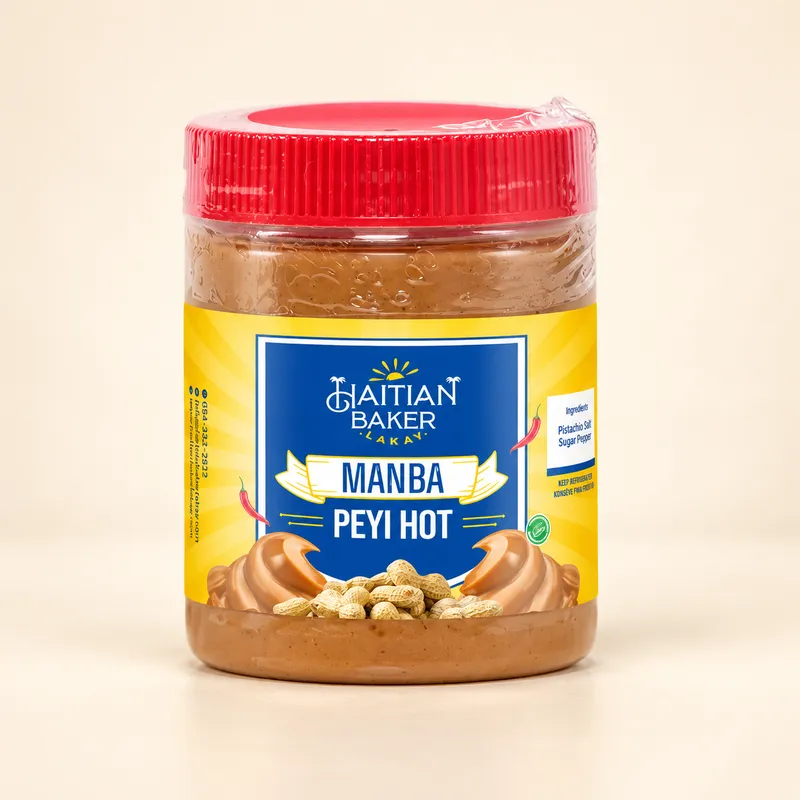Manba Peyi Hot — Spicy Haitian Peanut Butter