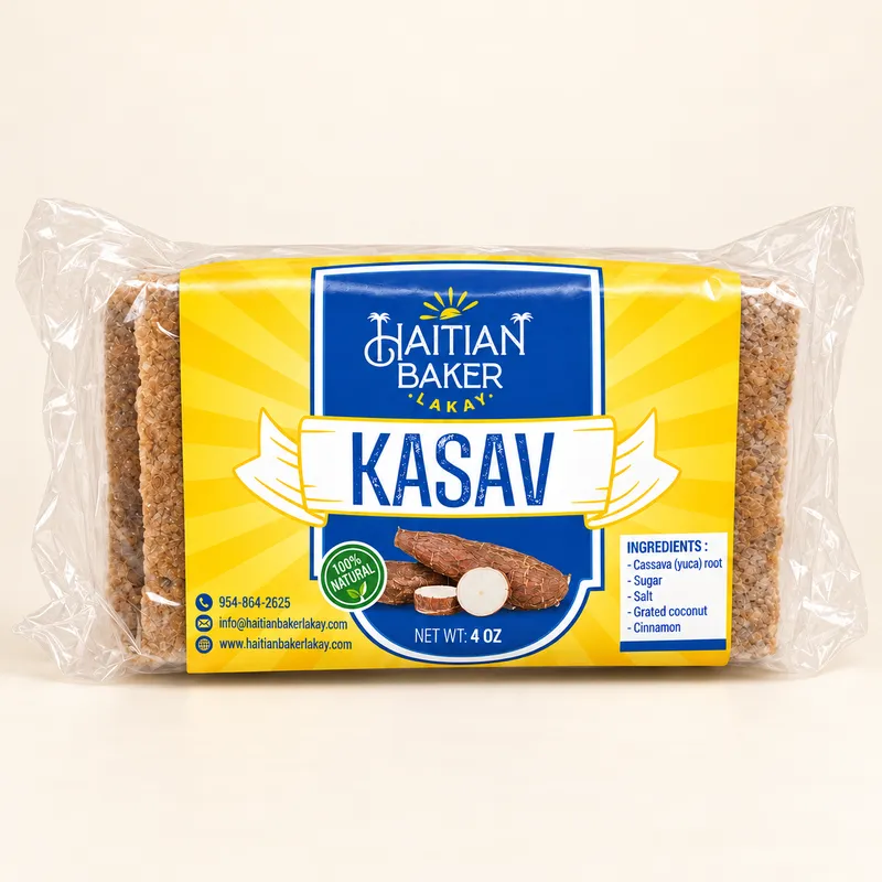 Kasav — Cassava Bread with Coconut & Cinnamon