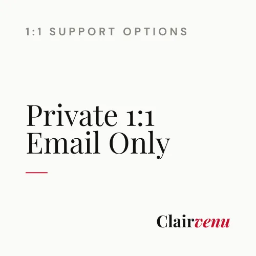 Private 1:1 Email + Loom Support
