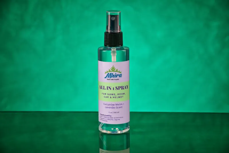 All-in-1 Spray for car, room, & helmet (Cucumber Melon)