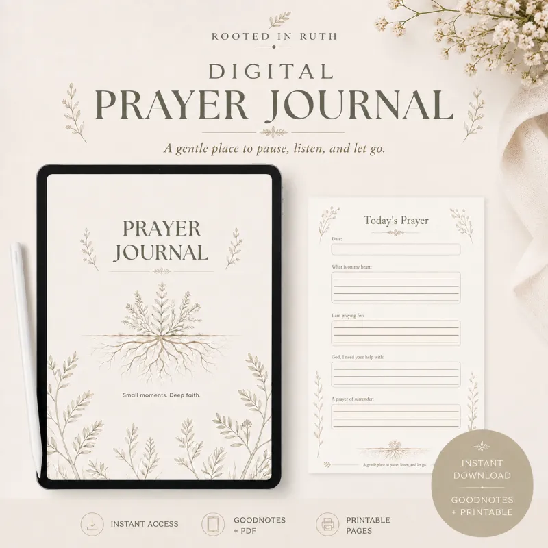 Rooted in Prayer: Digital Prayer Journal