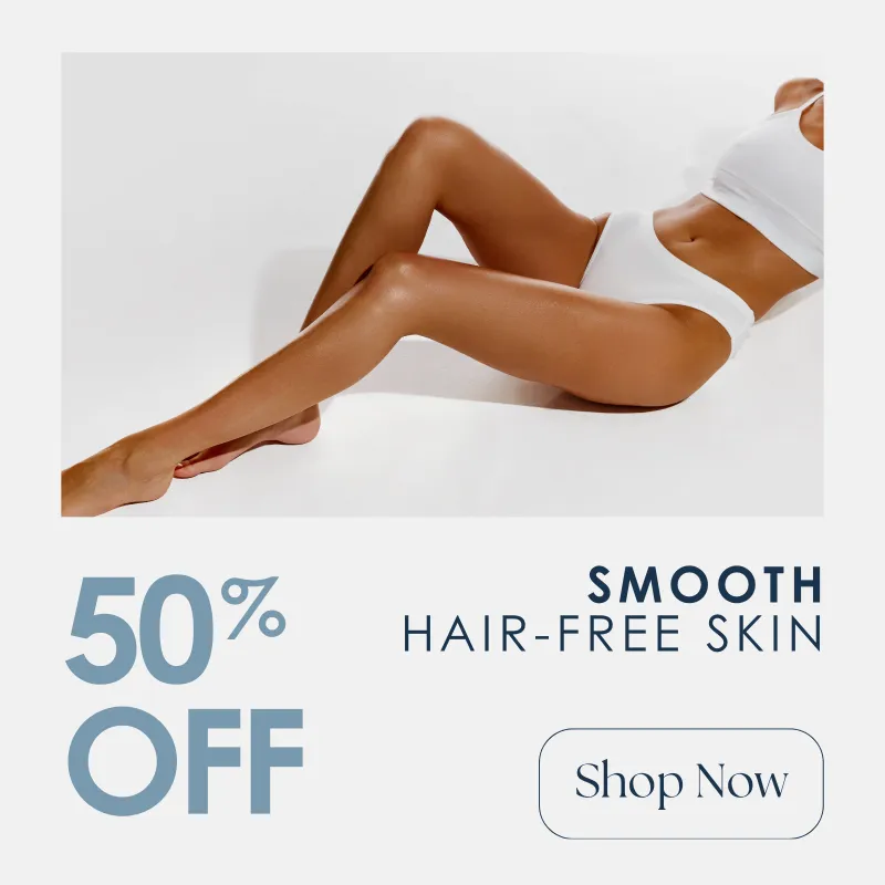 Laser Hair Removal | 50% OFF
