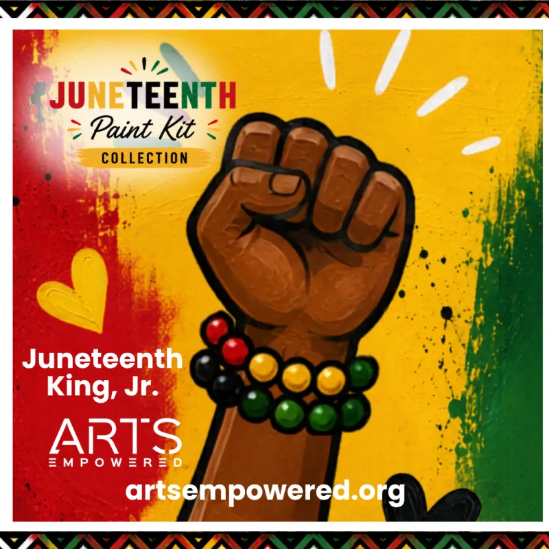 Juneteenth King Paint Kit