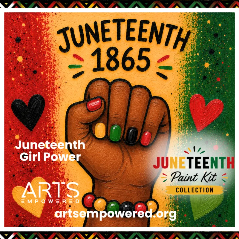 Juneteenth Girl Power Paint Kit