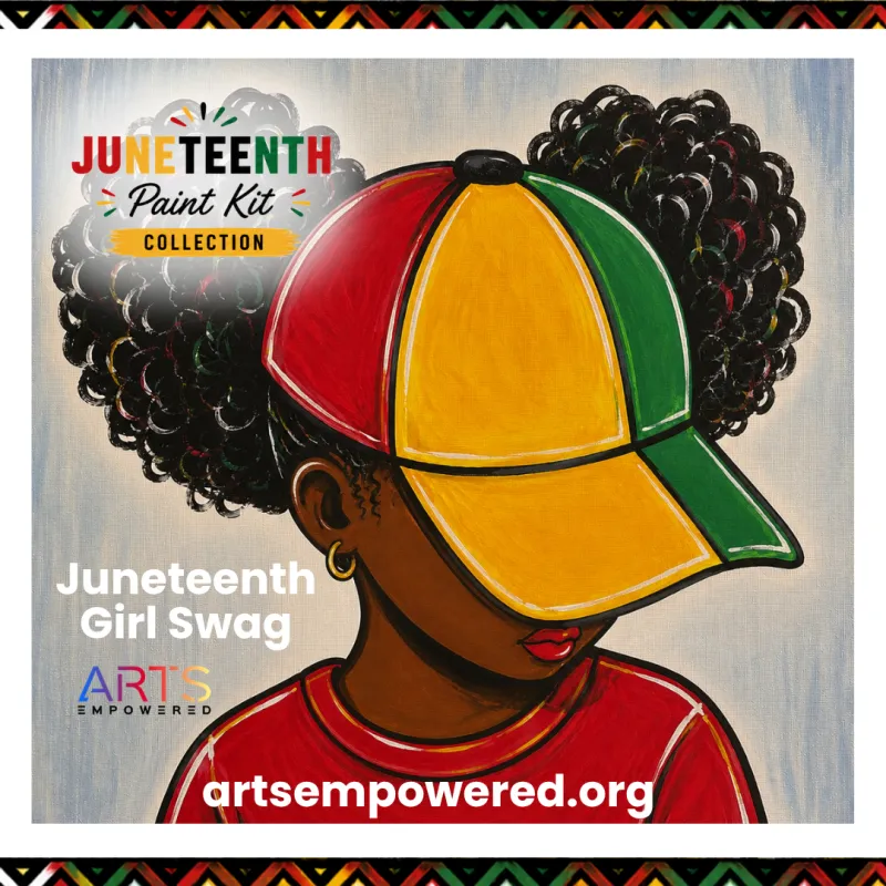 Juneteenth Girl Paint Kit