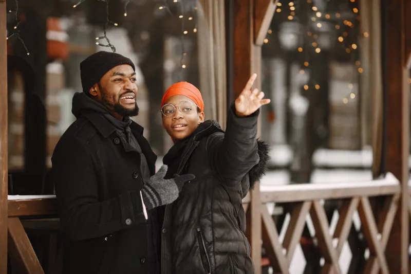 Holiday film still
