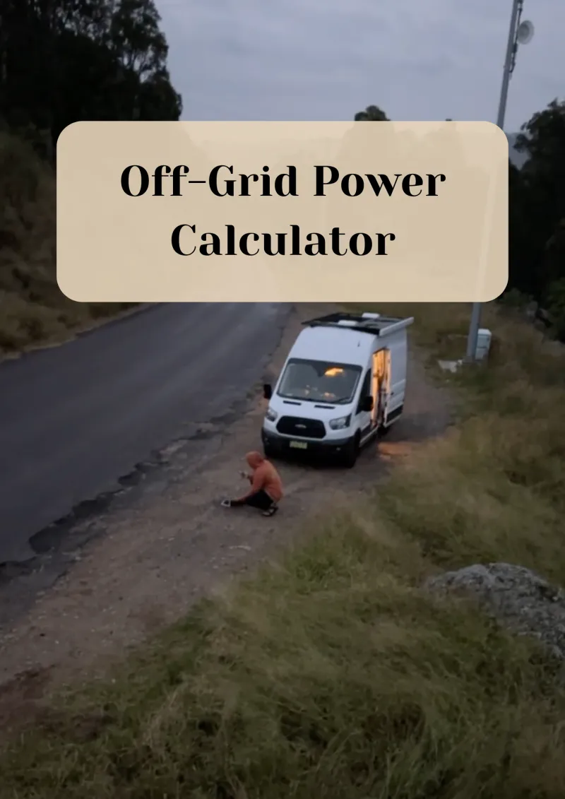 Off-Grid Power Calculator