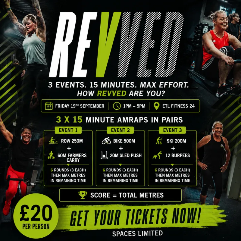 REVVED September 19th- Doubles