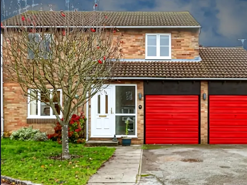 Front of a semi-detached house in Earley