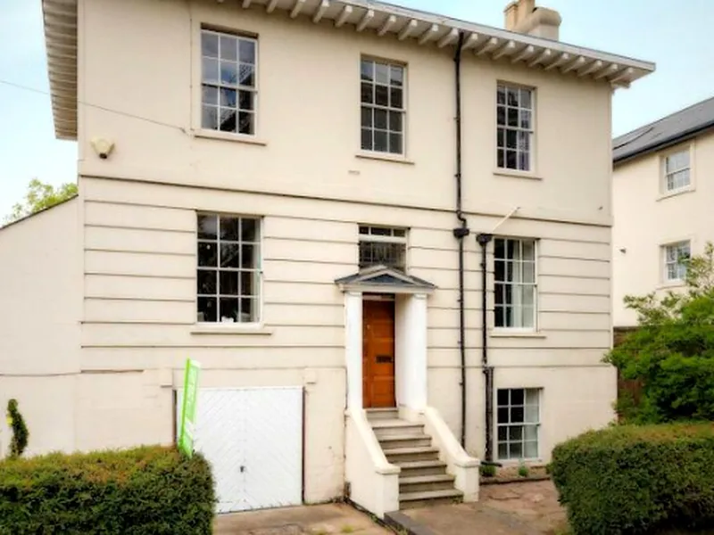 Front of a detached period house in Reading