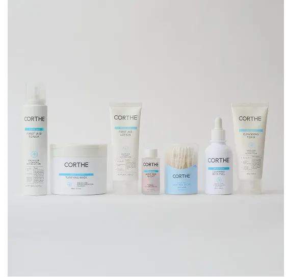 Corthe First Aid Dry + Sensitive Acne Collection
