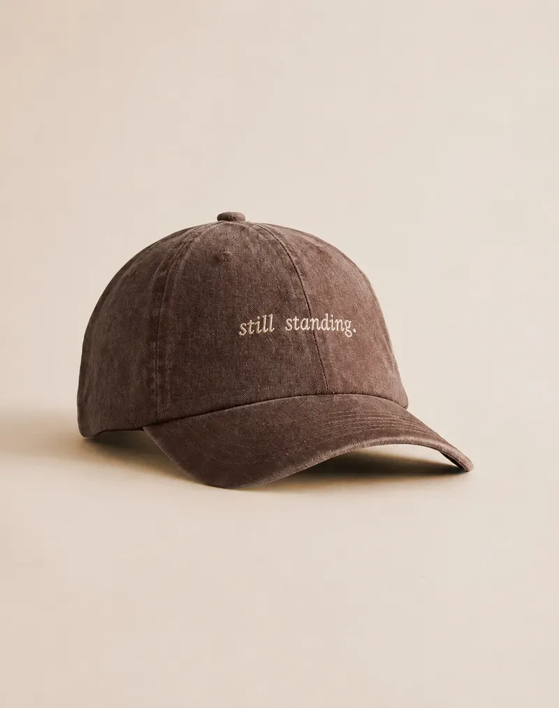 Still Standing Brown Baseball Hat