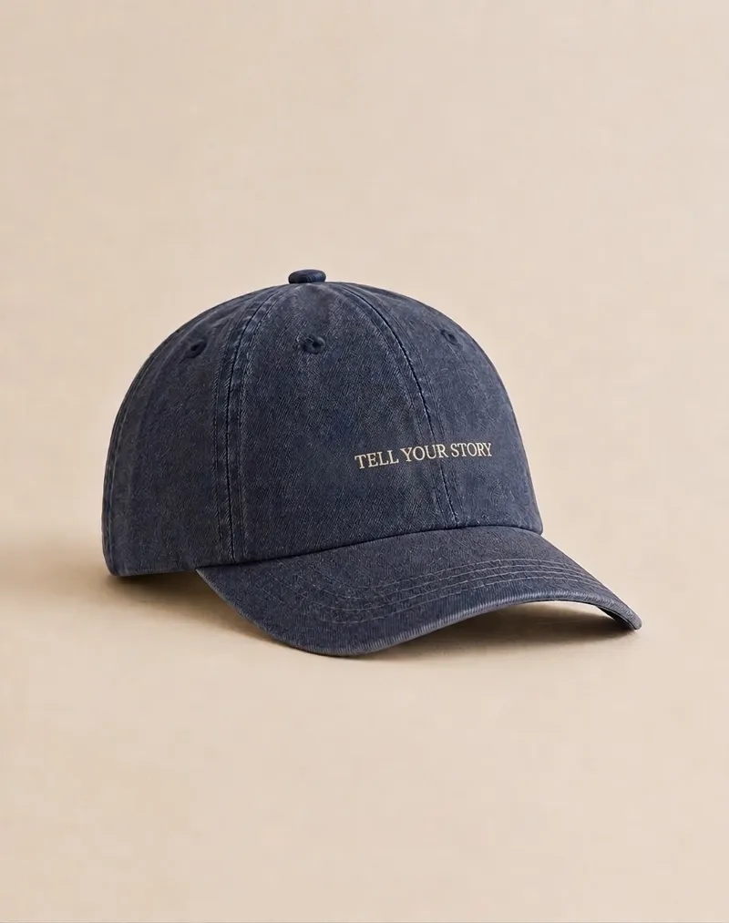 Tell Your Story Navy Baseball Hat