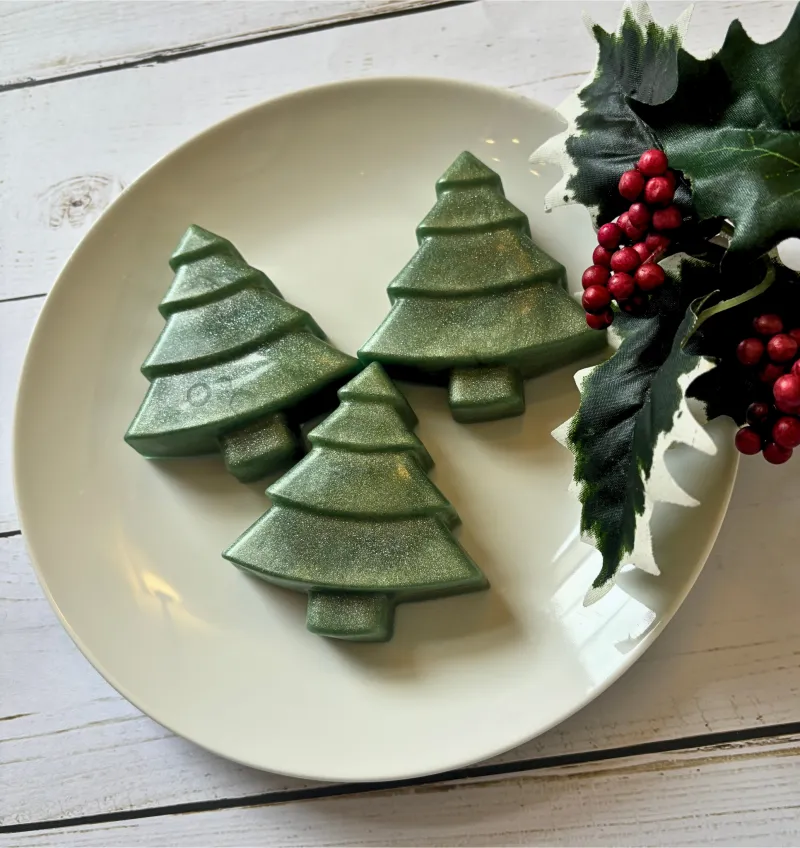 Christmas Tree Soaps