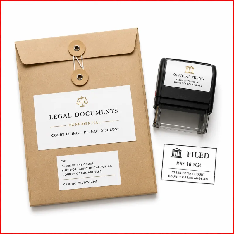 Court Document Running
