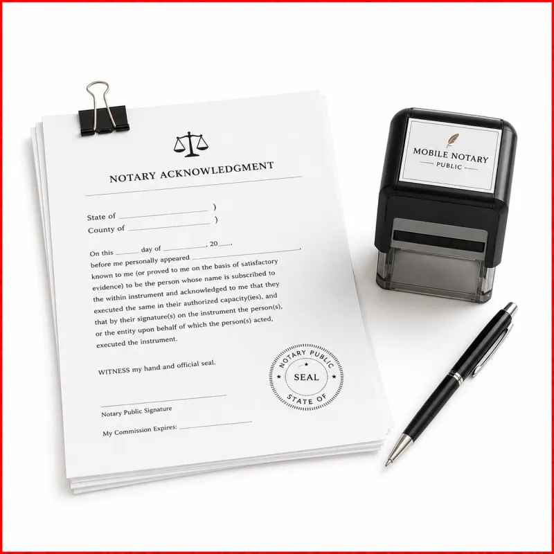 Mobile Notary