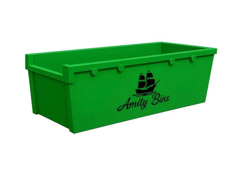 12 cubic metre skip bin