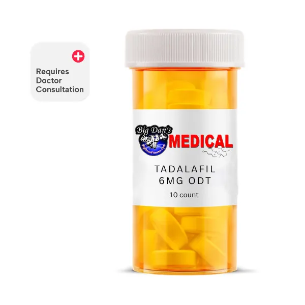 Tadalafil 6mg ODT - 10 Count