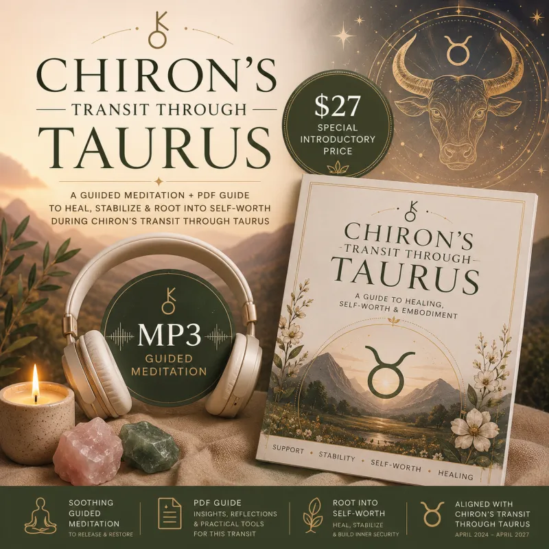 Rooted & Resourced: A Chiron in Taurus Healing Kit