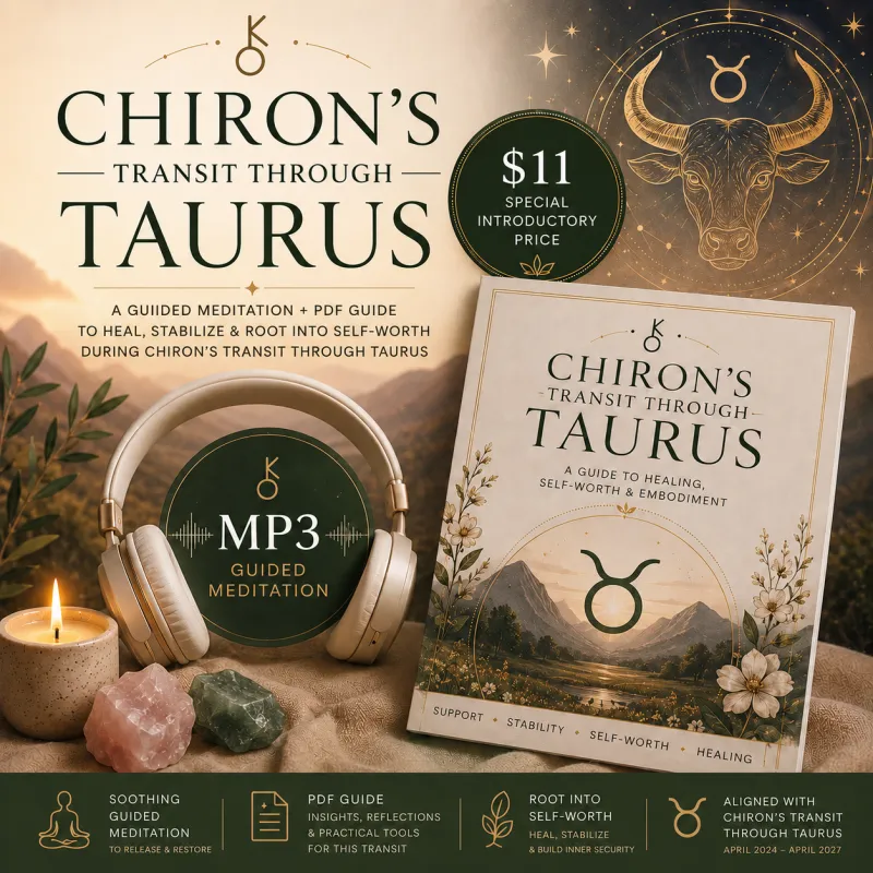 Rooted & Resourced: A Chiron in Taurus Healing Kit