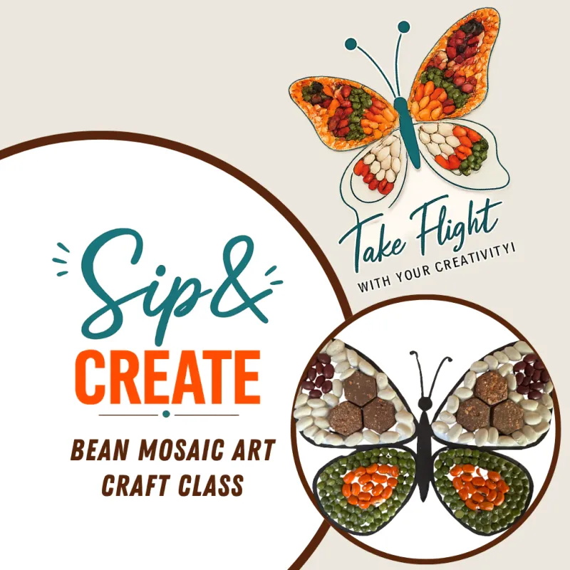 Butterfly Mosaic Craft Workshop | July 30, 2026