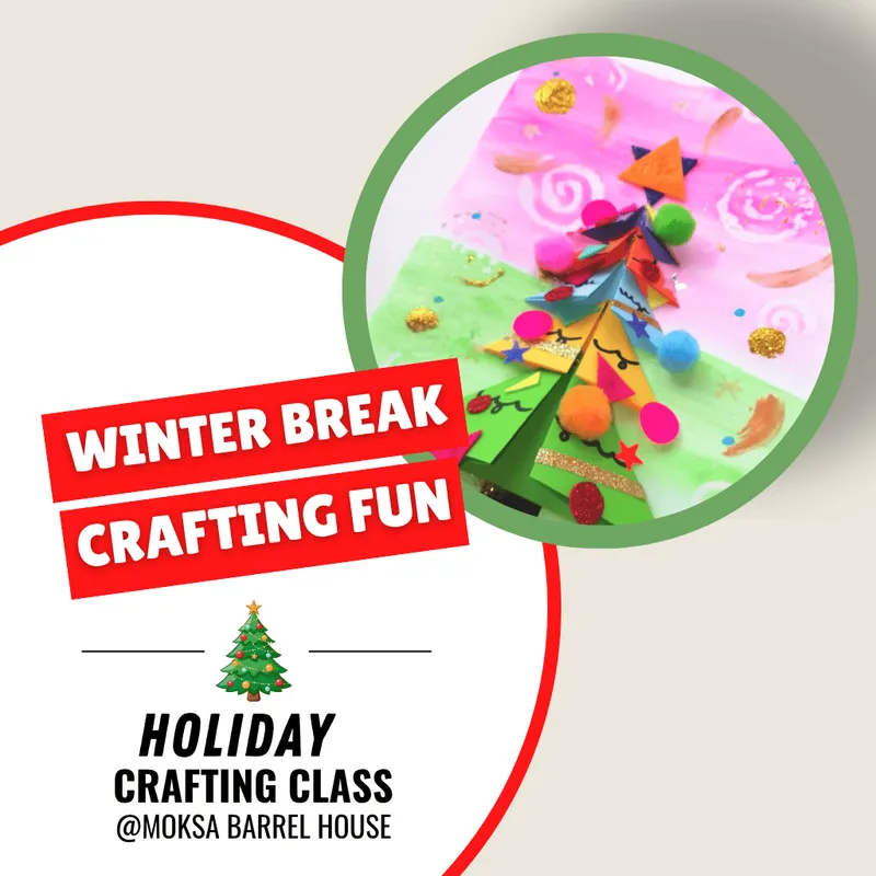DIY Winter Break 3D Christmas Card Workshop