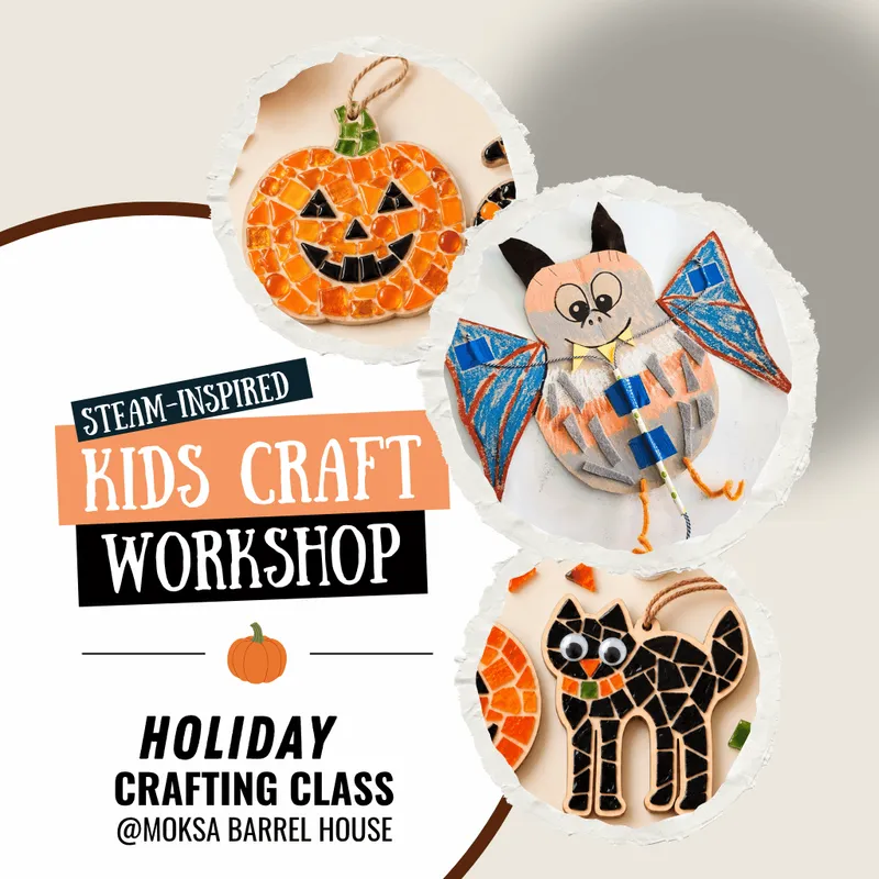 A KIDS Creative Crafting Holiday Workshops