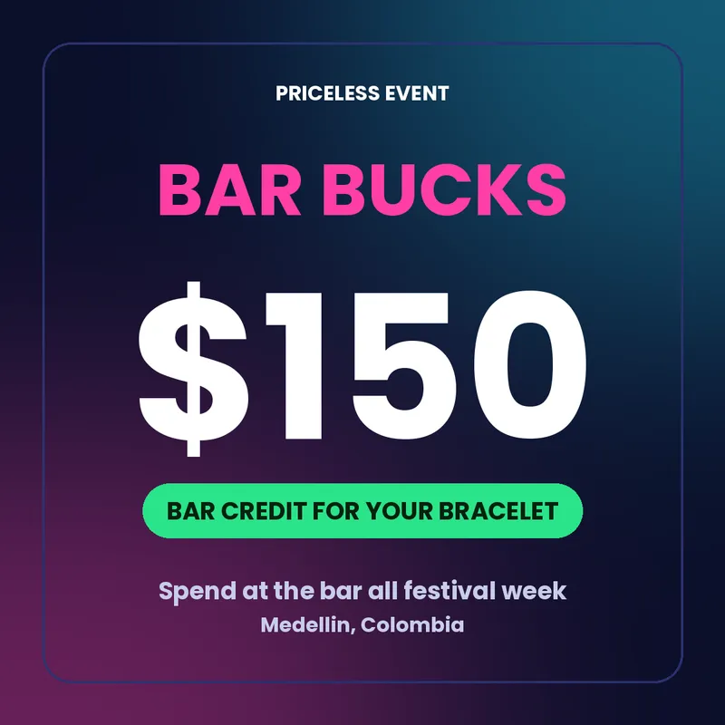 Bar Bucks - $150