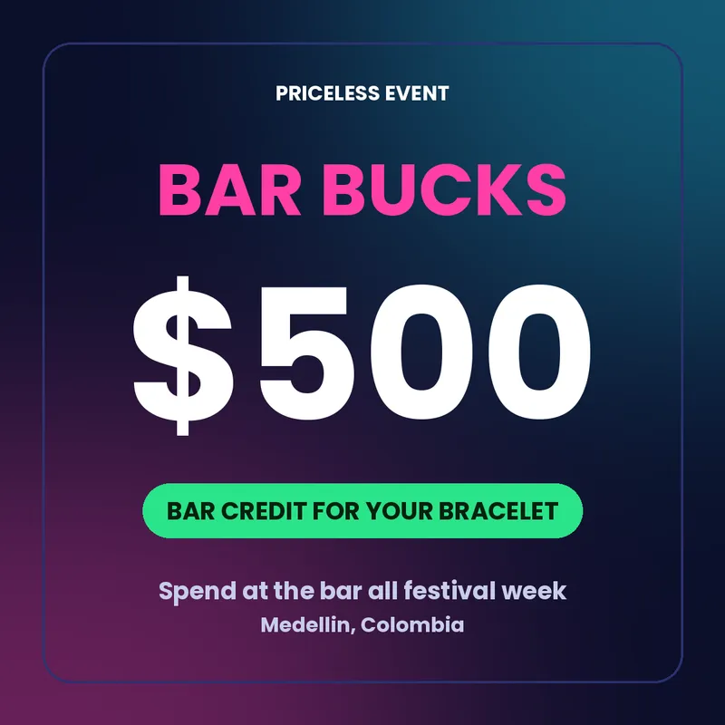 Bar Bucks - $500