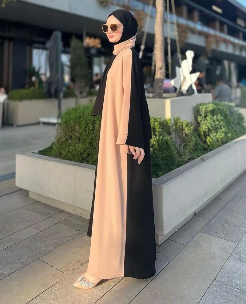 Double Shade Abaya with Stoller