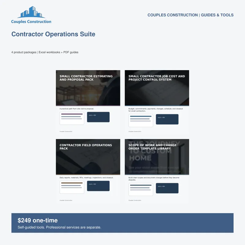 Contractor Operations Suite