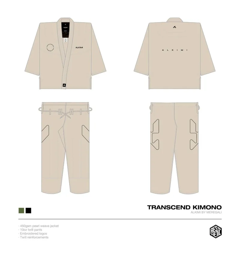 ALKIMI ADULT TRANSCEND KIMONO - SAND