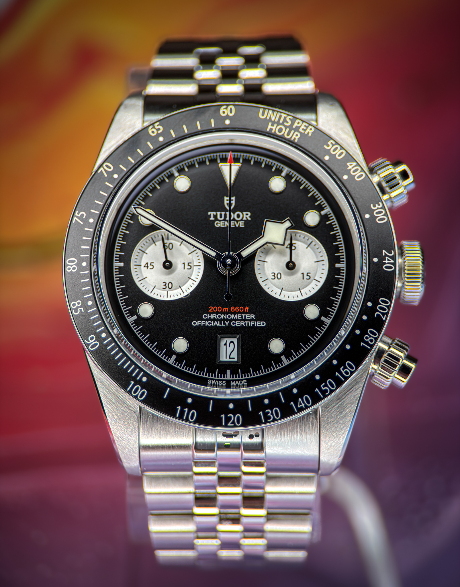 Tudor Black Bay Chronograph Reverse Panda – Ref. 79360N – 41mm – Very Good Condition